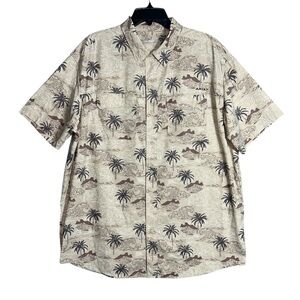 Ariat Men's VentTEK Short Sleeve Shirt Size XL Outbound Desert Mocha Casual